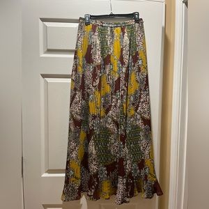Maxi Pleated Skirt